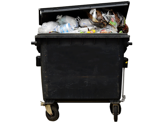 In the bin there is a treasure that worth 6.5 billion of saving for Italy