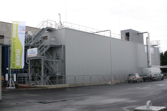 The digester in Novi Ligure