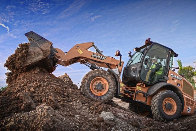 New Case F Series Compact Wheel Loader