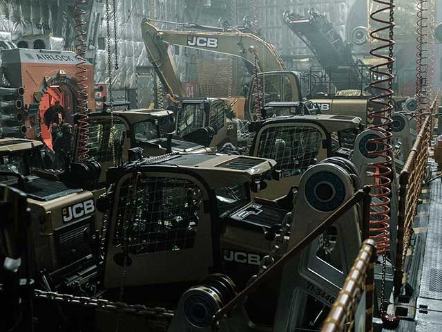 Gold star for JCB as machines take a bow in cult film