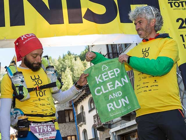 La gara in montagna che non produce rifiuti