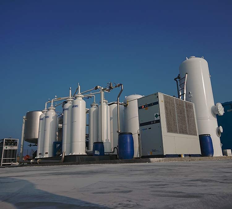 L’impianto per la produzione di biometano di Massa Finalese