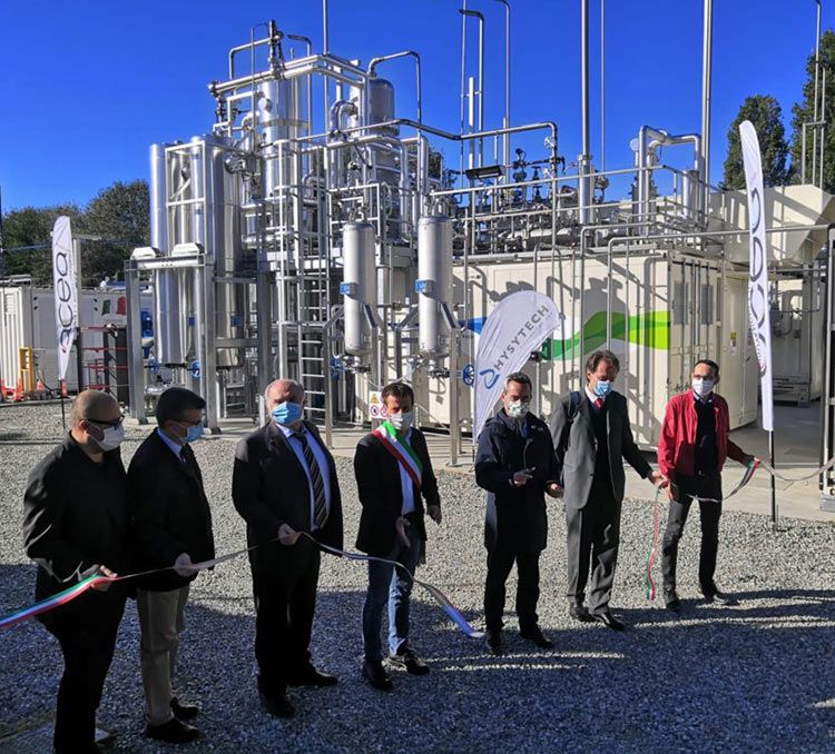 Inaugurato il nuovo impianto di produzione Biometano di Acea Pinerolese dai rifiuti organici