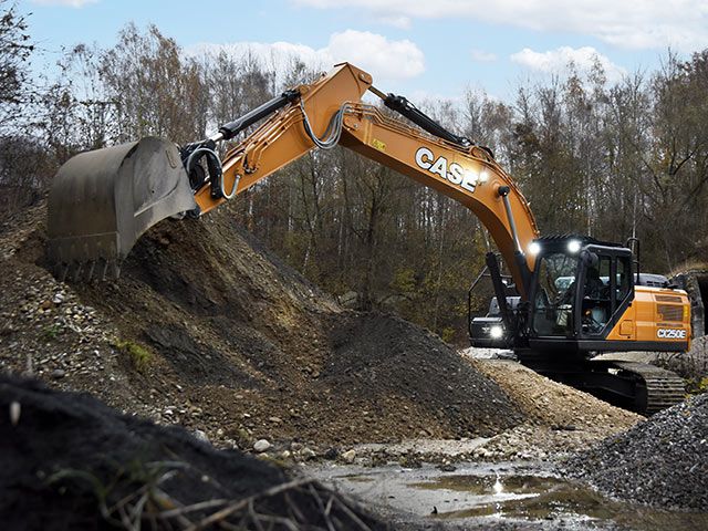 CASE announces new E-Series Crawler Excavator range 
