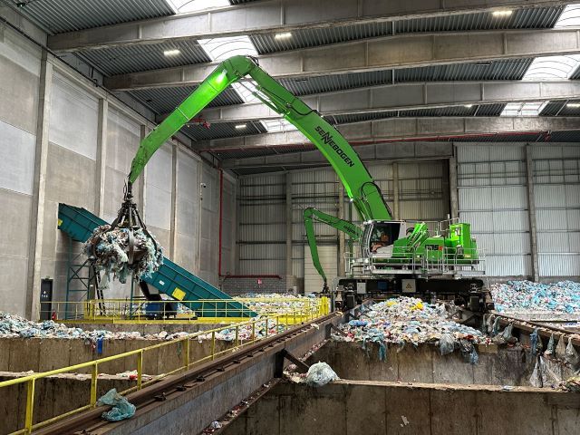 Electric material handlers replace overhead crane