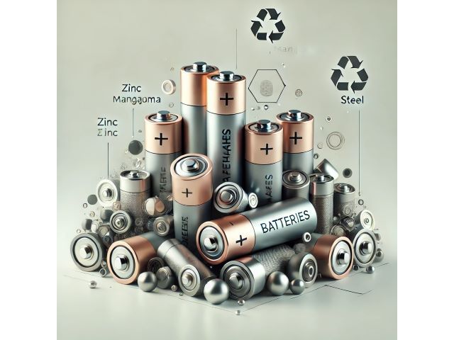 Shredding of alkaline batteries: a critical step in recycling and waste management
