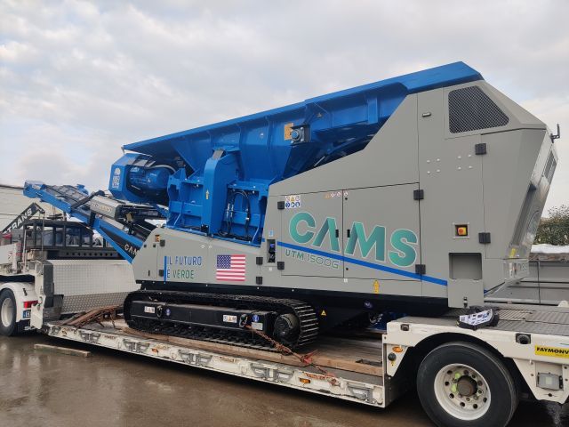 CAMS at Conexpo 2026 with two machines for recycling and road construction