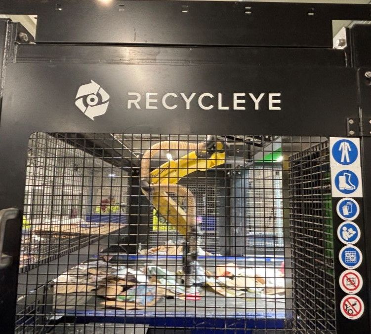 The Integration of AI Qualibot Robotics in Paper Recycling