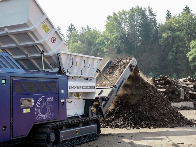 Lindner presenta il nuovo trituratore Urraco ECO
