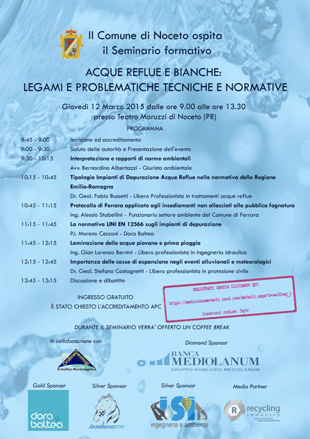 Acque reflue e bianche: legami e problematiche tecniche e normative