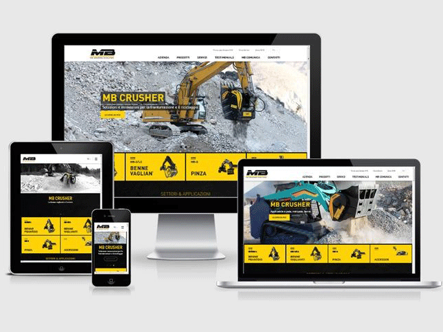 Mb Crusher presents the website created exclusively for you