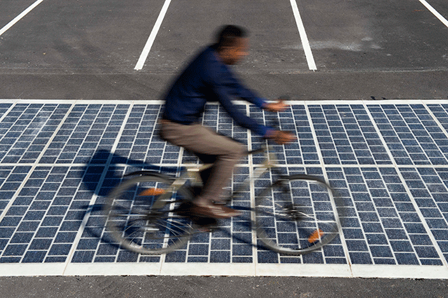 Wattway, the new photovoltaic road