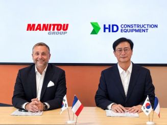 HD Construction Equipment Signs Compact Equipment Partnership with Manitou Group