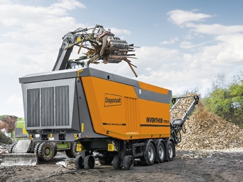 Doppstadt's INVENTHOR Type 9 shredder